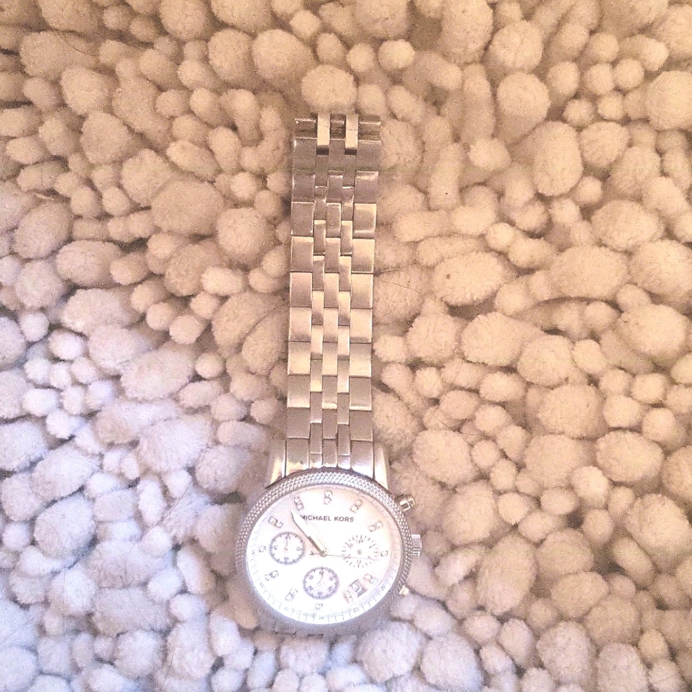 Michael Kors silver watch
